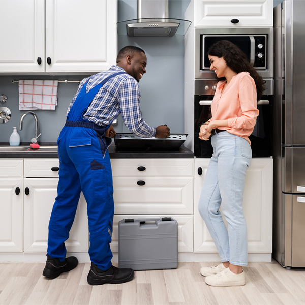 can you provide an estimate for cooktop repair before beginning any work in Altus AR